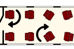 フレッチェロッサ座席表