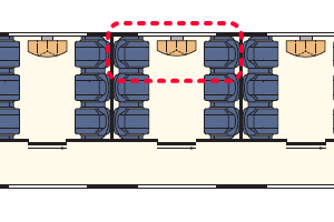 ユーロシティ座席表