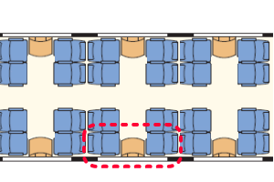 SBBインターシティ座席表