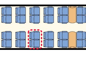 EurocityExpress座席表