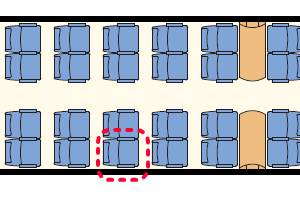 EurocityExpress座席表