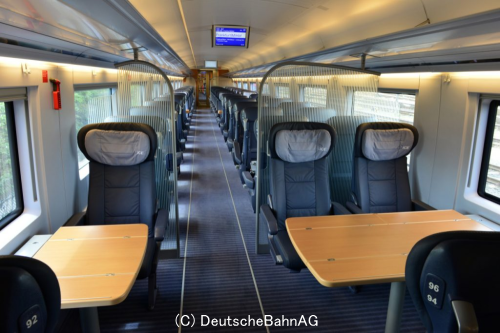 TGV Inoui 1等座席