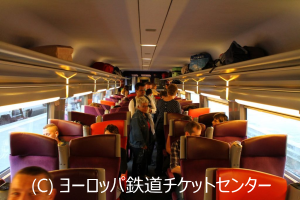 TGV Inoui　2等座席