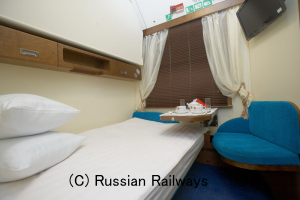シャワー・トイレ付き寝台車両