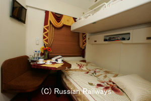 シャワー・トイレ付き寝台車両