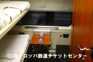 シャワー・トイレ付き寝台車両(1等)